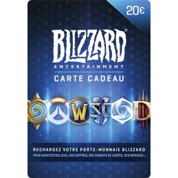 Code prépayé Blizzard 20€