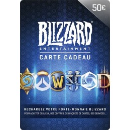 Code prépayé Blizzard 50€