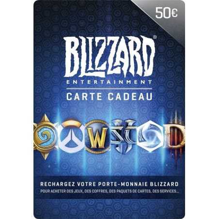 Code prépayé Blizzard 50€