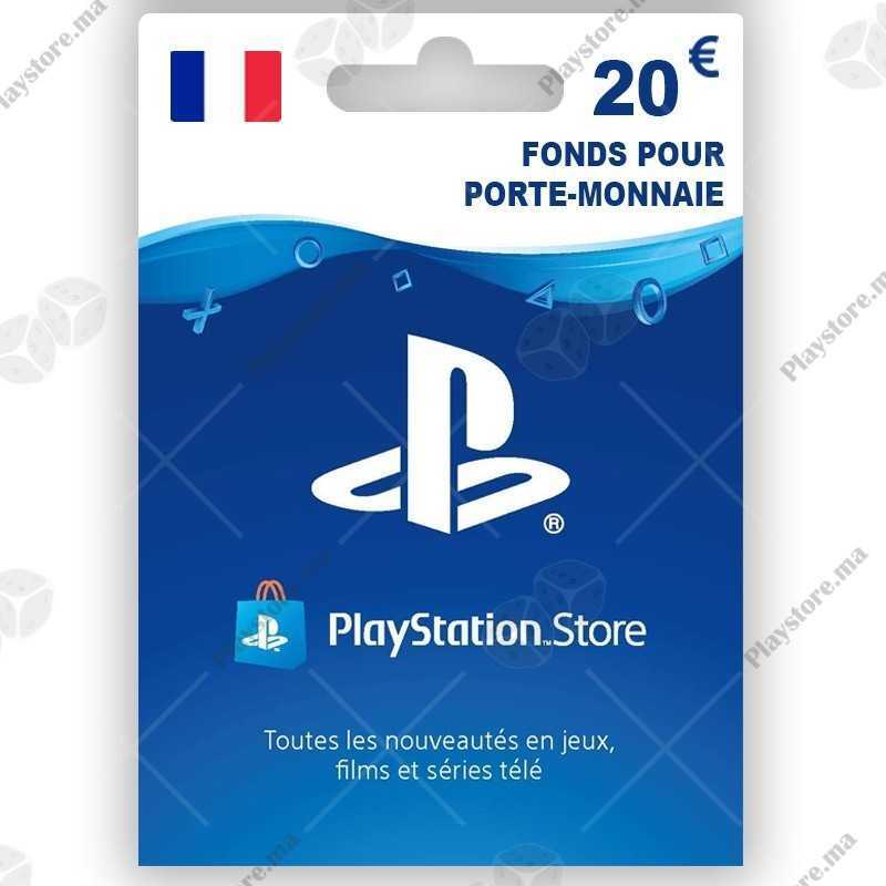 Playstation Store 20 Euro Fr France