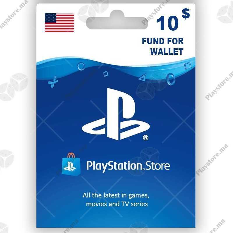 PlayStation Store 10 Dollars USA United States America