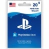 PlayStation Store 20 Dollar (USA) United States America