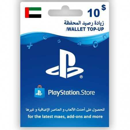 PlayStation Store 10 Dollars UAE United Arab Emirates
