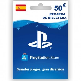 PlayStation Store 50 Euro ESP Espagne