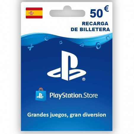 PlayStation Store 50 Euro ESP Espagne