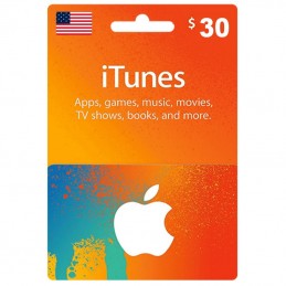 iTunes Store 30 Dollars USA...