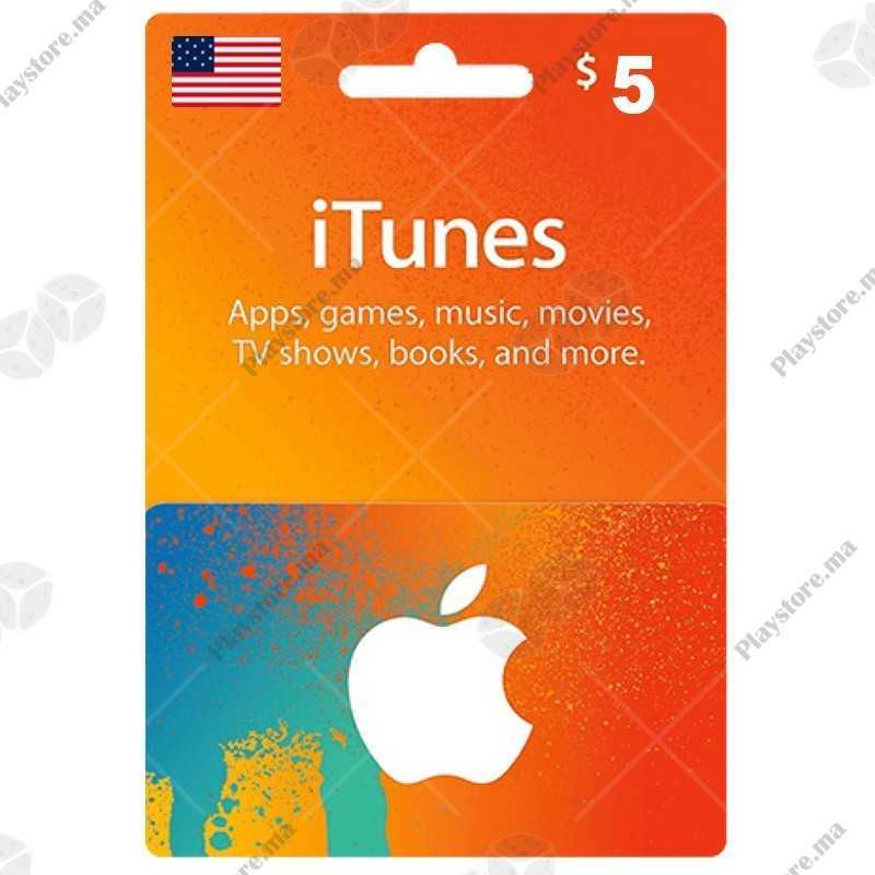 iTunes Store 5Dollars USA