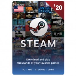 Steam 20 Dollars USA