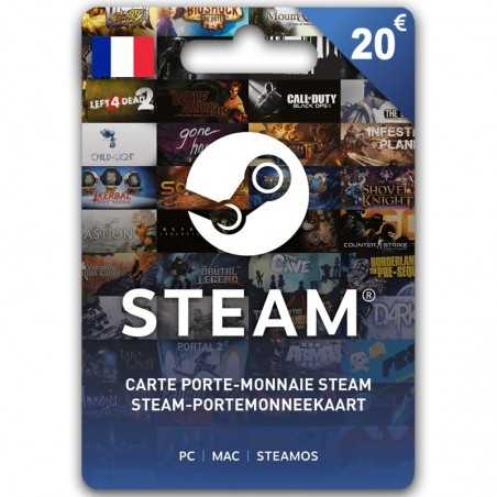 Steam 20 Euro (Fr) Meilleur Prix Au Maroc