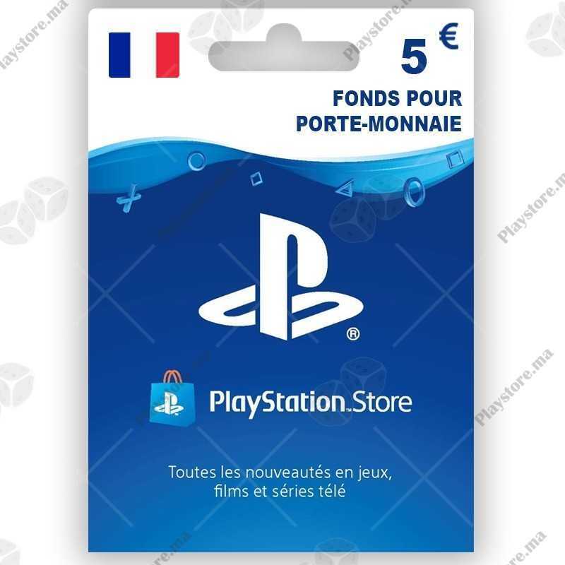 PlayStation Store 5 Euro Fr France