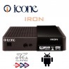 icone IRON Andriod Récépteur - Noir 4K Ultra HD