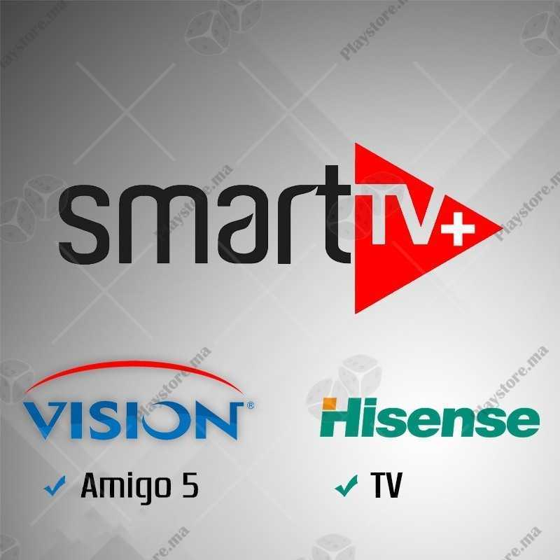 Abonnement SMART+ IPTV VISION Amigo 5/Hisense - 12 MONTHS