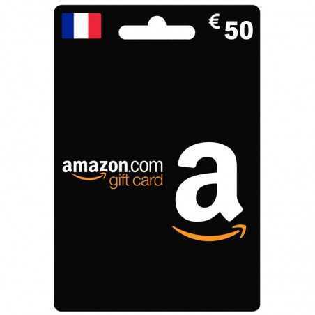 Carte Amazon 50 Euro France
