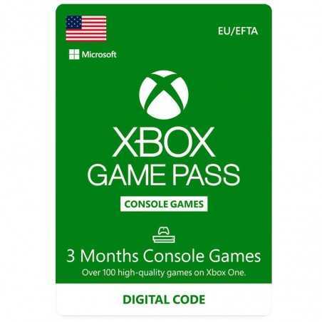 Xbox Game Pass 3 Mois USA