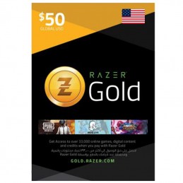 Razer Gold 50 Dollars USA
