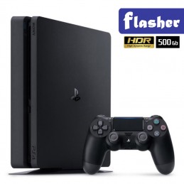 Playstation 4 Slim 500Gb Occasion Flasher 9.00 PS4