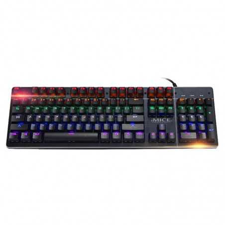 IMICE MKX80 USB Wired Sans contre-feu Backlight Clavier mécanique