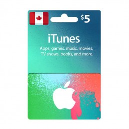 App Store et iTunes 5$ CAD Canada
