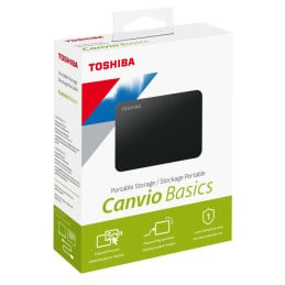 Disque Dur Externe Toshiba HDD USB 3.0 CANVIO Basics 1TB Noir