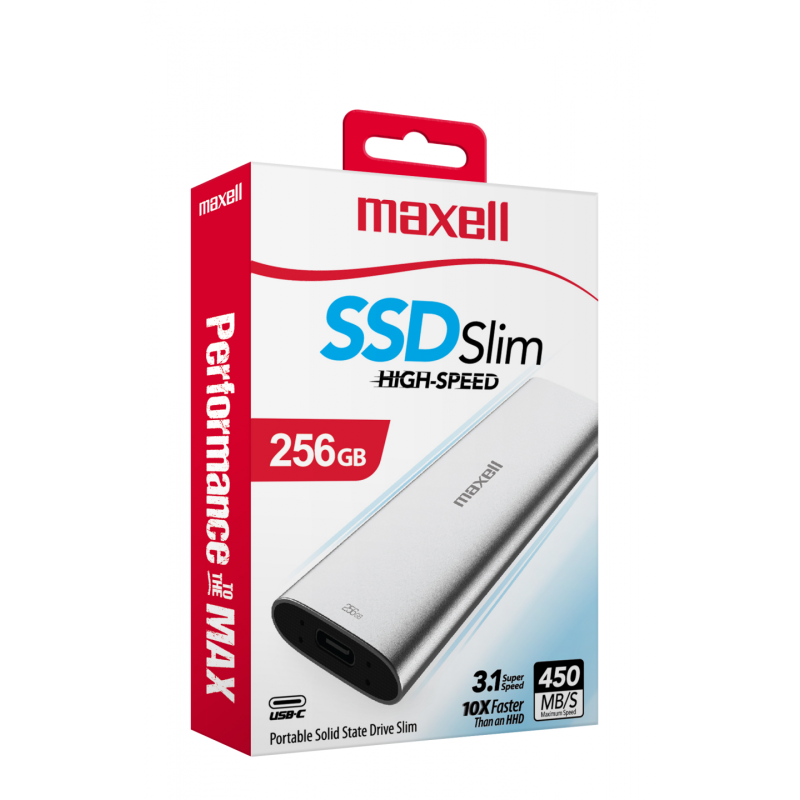 Disque Dur externe portable SSD 256 MAXELL 256 Go 3.1