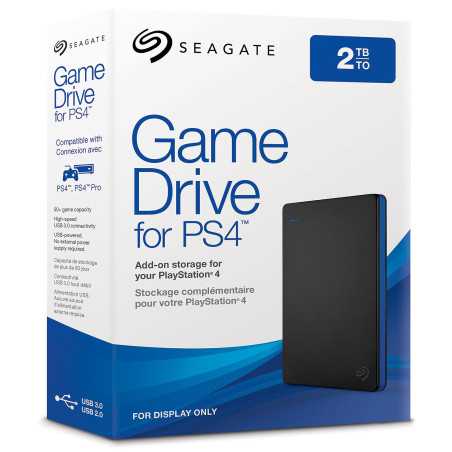Disque dur externe Seagate 2 TB PS4