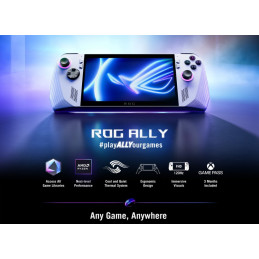 Console portable Asus ROG Ally Z1 Extreme Blanche