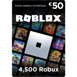 Carte Roblox 50€