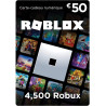 Carte Roblox 50€