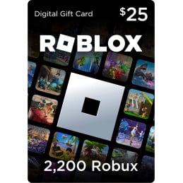 Carte Roblox 25 USD NORTH AMERICA