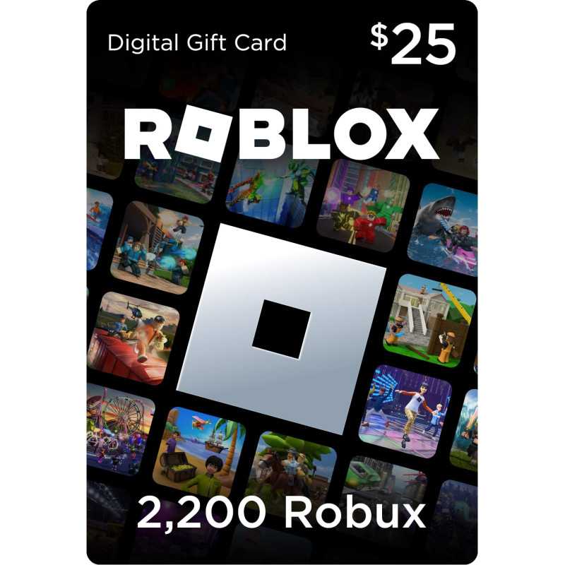 Carte Roblox 25 USD NORTH AMERICA