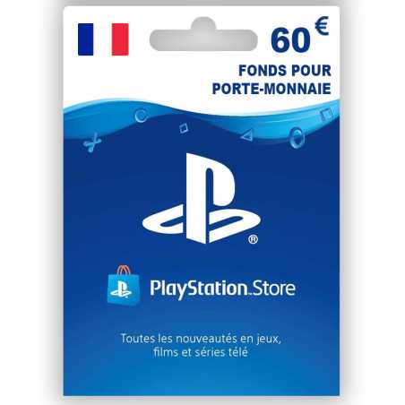 Playstation Store 60 Euro Fr France