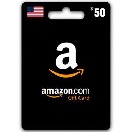 Carte Amazon 50 Dollars USA