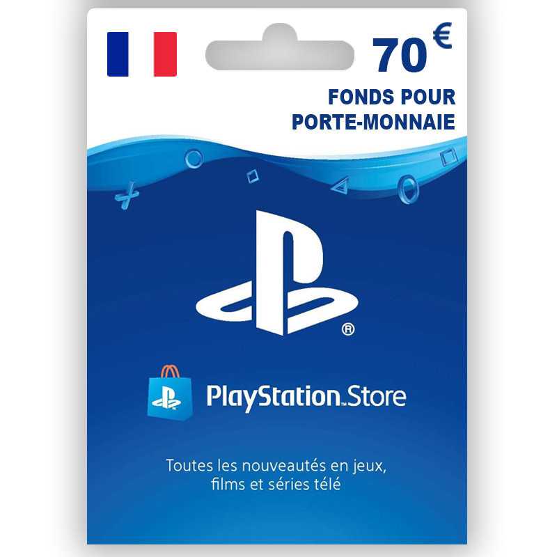 Playstation Store 70 Euro Fr France