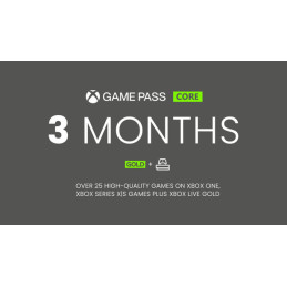 Xbox Game Pass Core 3 Mois USA