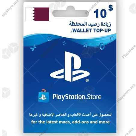 بلاي ستيشن ستور 10 دولارات قطر