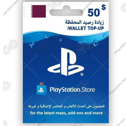 PlayStation Store 50 Dollars Qatar