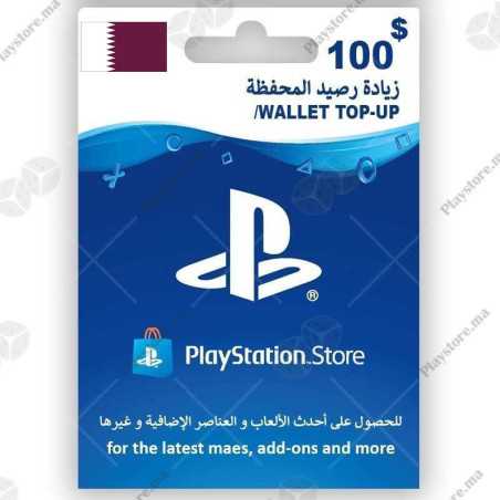 PlayStation Store 100 Dollars Qatar