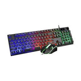 Pack mouse keyboard RGB Suspension Luminous 832