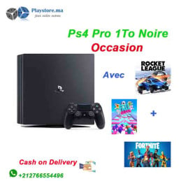 Ps4 Pro 1To Noir Occasion