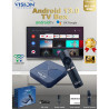 Tv Box Vision XS 100 mini Android 13 + 12 mois smart x2
