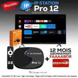 Tv Box IP Station Pro 12 Android12