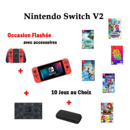 Nintendo Switch V2 Occasion Flashée Picofly