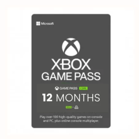 Xbox Game Pass Core 12Mois USA