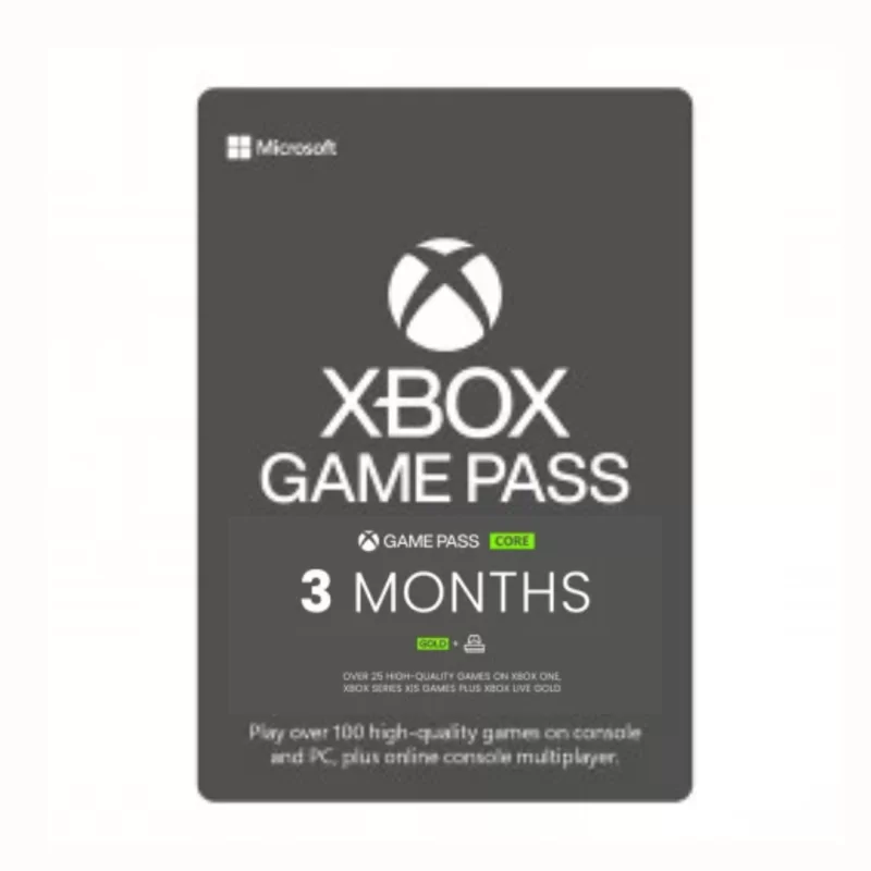 Xbox Game Pass Core 3Months USA