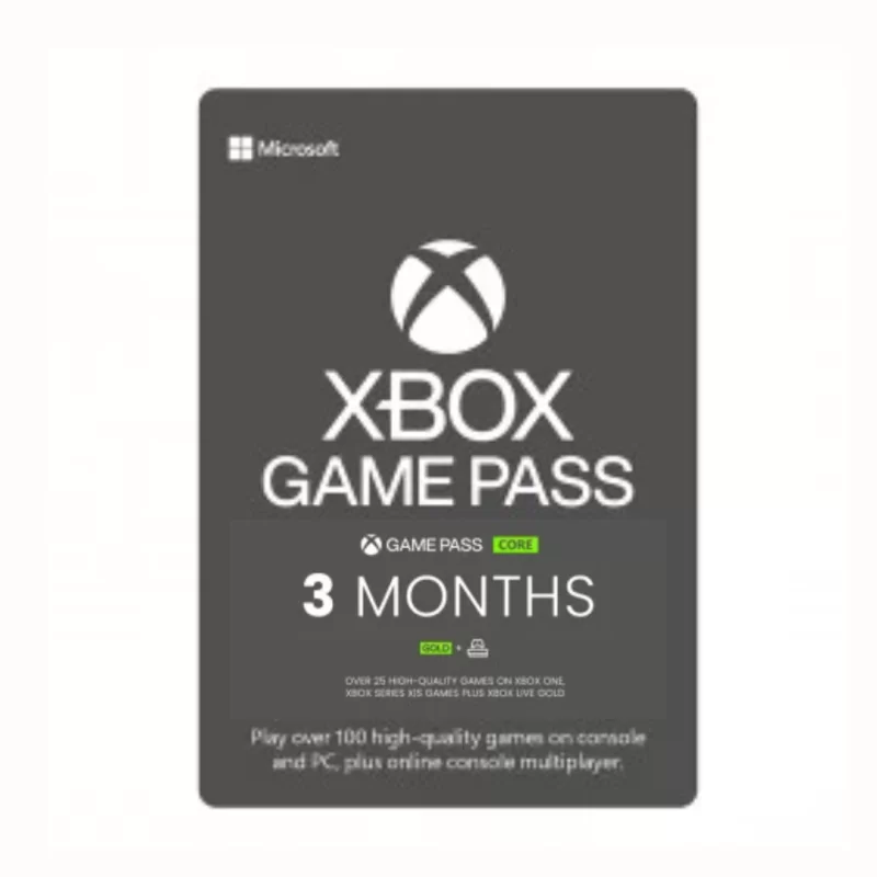 Xbox Game Pass 3Mois EUR