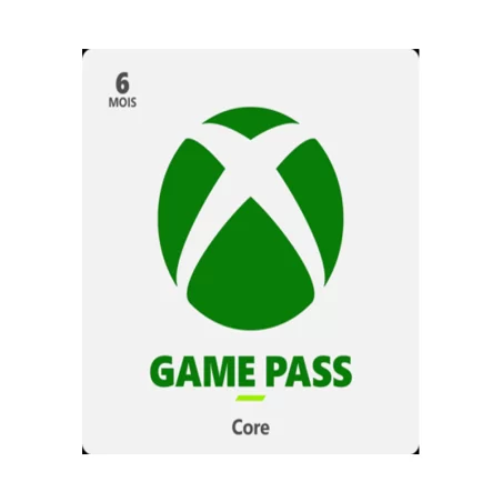 Xbox Game Pass Core 6moisMAD360.00