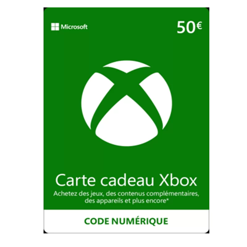 Xbox Live 50 Euro France