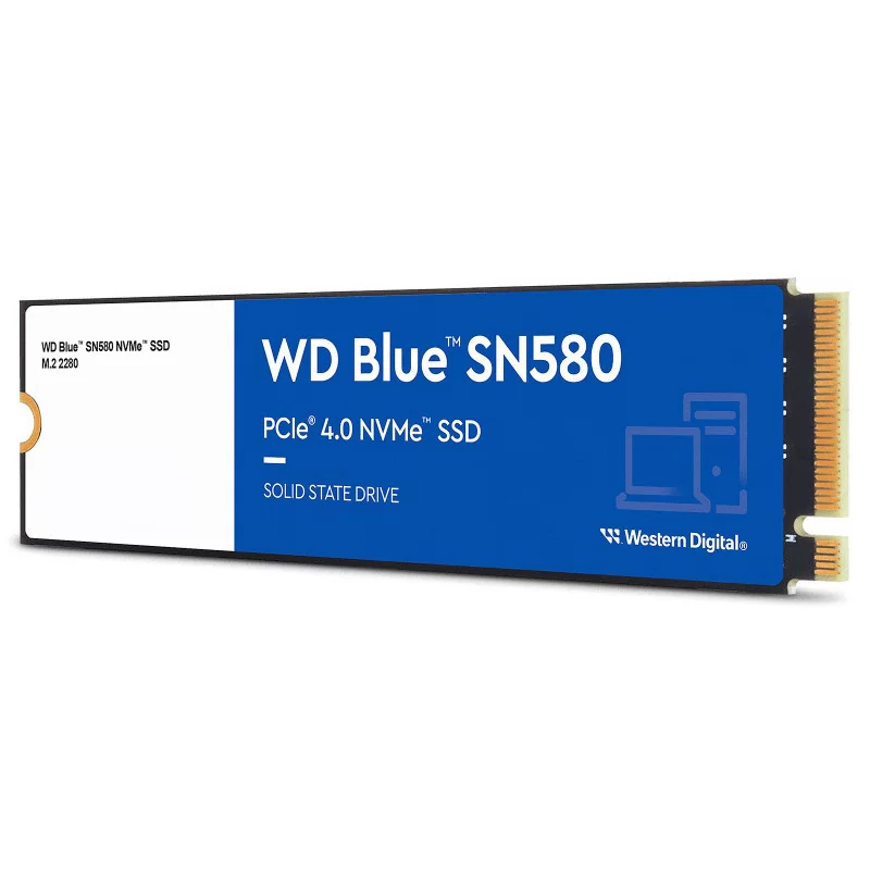 Disque Dur WESTERN DIGITAL SSD WD BLEU SN580 1 TO