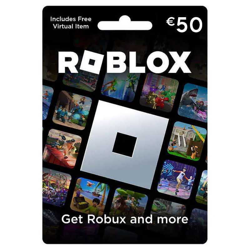 Roblox card €50