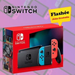 Nintendo switch V2 Occasion Flashée -puce-